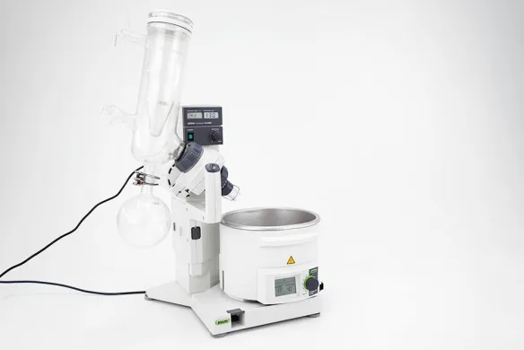 Büchi R-205 Rotary Evaporator with B-491 Water Bath and 1000 mL Flask