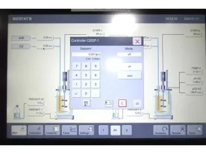 Sartorius Biostat B Dual Control Jacketed Autoclavable Bioreactor System for Microbial Cultures, 2L Vessels, 8 of 48
