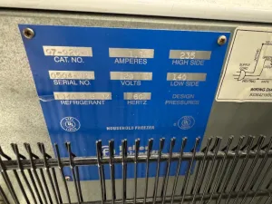 Thermo Fisher Scientific Undercounter Laboratory Freezer Model 97-926-1, 3 of 3