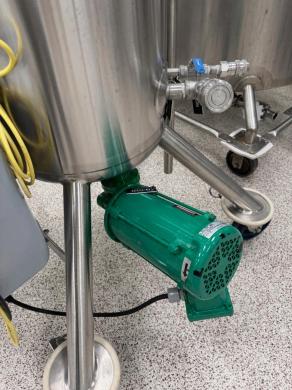 Feldmeier 35L Jacketed Reactor Vessel with Millipore Motor Drive-cover