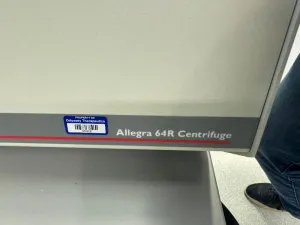 Beckman Coulter Allegra 64R Refrigerated Benchtop Centrifuge with Digital Control Panel, 3 of 3