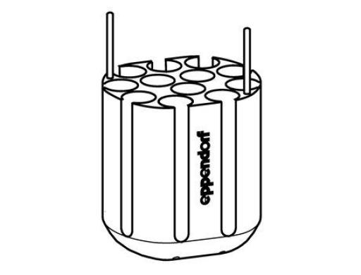 Eppendorf 12 x 9ml Adapters, Cat. # 5804792009-cover