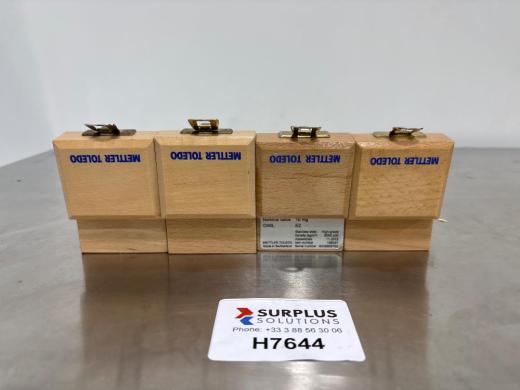 Mettler Toledo OIML E2 10mg Calibration Weights x4-cover