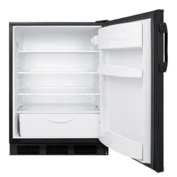 Accucold FF6BK7 24" Wide Laboratory All-Refrigerator with Automatic Defrost, 2 of 3