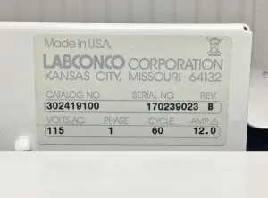 Labconco Purifier Logic Class II A2 Biosafety Cabinet for Biosafety Levels 1-3, 20 of 22