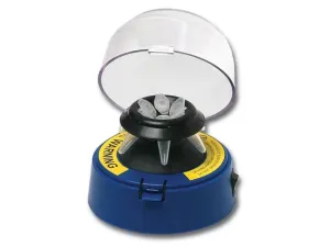 Benchmark BSC1006-B Blue mini-centrifuge with 2 rotors, 2 of 2