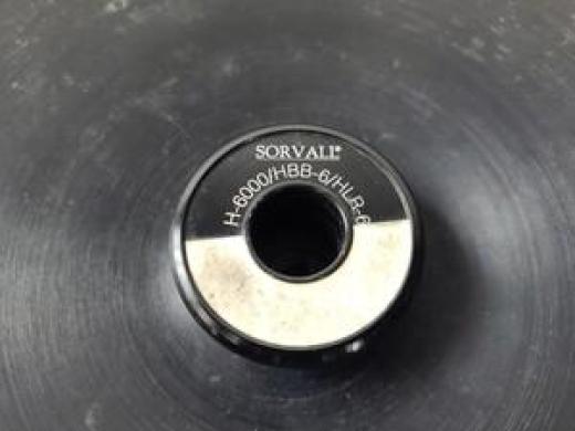 Sorvall H6000/HBB-6/HLR-6 5000rpm Swinging Bucket Rotor w/ 6x 1000mL Buckets Lab-cover