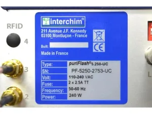 Advion Interchim PuriFlash 5.250 Preparative Flash Chromatography System with UV Detection and Automated Fraction Collector, 23 of 25