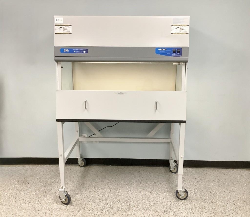 Labconco Purifier Filtered PCR Enclosure with HEPA Airflow and UV Decontamination for Contamination Control