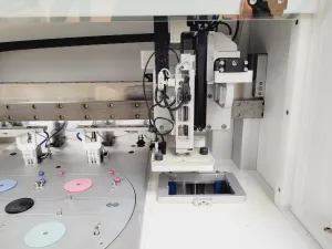 Singer Robot Model Rotor-HDA Integrated with Junair OF302-4S Orbital Shaker and Werther CW 100/24 AL Cooling Unit, 24 of 25