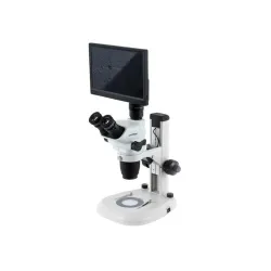 Unitron Z645 Zoom Stereo Microscope on Coaxial Coarse/Fine Focusing LED Stand, 8 of 8