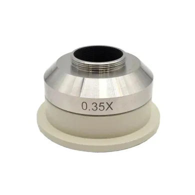 Nikon 0.35x DS TV Relay Lens Microscope Camera Adapter with C-Mount MQD42035