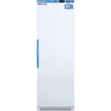 Accucold ARS15MLDL2B 15 Cu.Ft. Upright Laboratory Refrigerator with Digital Data Logger