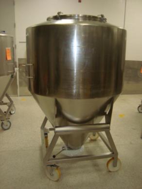 Bohle Mobile 1400 Liter Capacity Stainless Steel Tote for Lab and Bioprocessing Use-cover