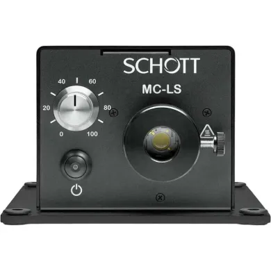 Schott MC-LS A20990 High-Intensity LED Fiber Optic Light Source for Microscopy and Imaging