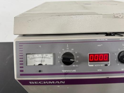 Beckman Coulter Allegra 6R Refrigerated Benchtop Centrifuge with Digital Speed Display-cover
