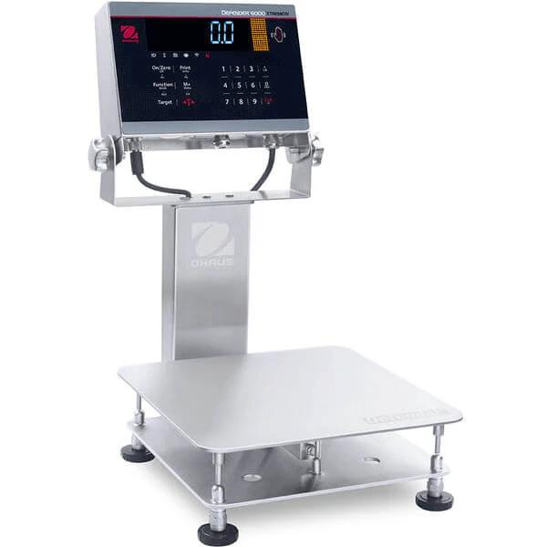 Ohaus Defender 6000 D61XWE2WQS6 Washdown Hybrid Bench Scale