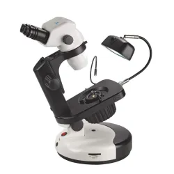 Accu-Scope 3075 Binocular Zoom Stereo Microscope on Gem Stand for Jewelry Inspection, 2 of 2