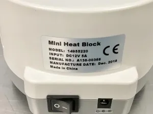 Fisher Mini Dry Bath Incubator with Precise Digital Temperature Control (0–100°C), 10 of 10