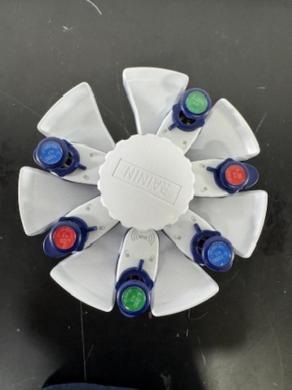 Rainin Pipet-Lite XLS Single Channel Pipettes with Stand - Set of 6-cover