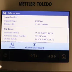 Mettler Toledo Excellence XSR304 Analytical Balance 320g Capacity with 0.1mg Readability, 10 of 12