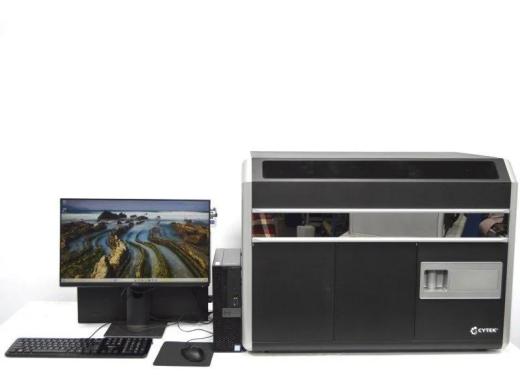 Cytek Amnis ImageStream X MK II Imaging Flow Cytometer with 96-Well Autosampler-cover