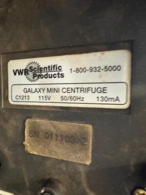 VWR Galaxy Mini Centrifuges - Quantity 2-cover