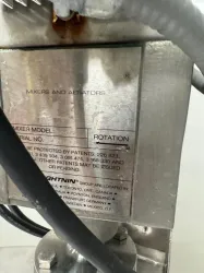 Precision Stainless 600L Stainless Steel Mixing Tank with Lightning Drive DX-2 Mixer, 4 of 4