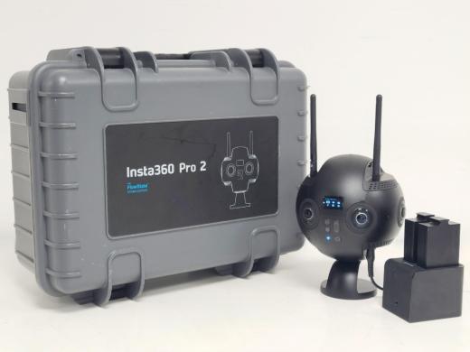 Insta360 Pro 2 360-Degree Camera with Rechargeable Batteries and Charging Cradle-cover