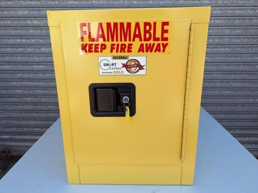 Securall A302 Sustainable Gold Flammable Cabinet-cover
