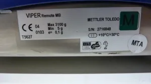 Mettler Toledo VIPER Remote 3 Precision Balance for Laboratory Weighing, 5 of 5