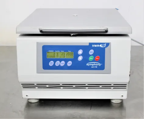 VWR Symphony 4417R Refrigerated Benchtop Centrifuge – 13,500 RPM, -10 to 40°C, 400 mL Capacity