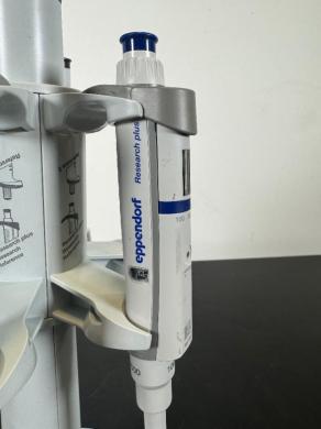 Eppendorf Research Plus Single Channel Pipette Set with Rotating Stand (6-Pack)-cover
