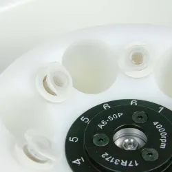 Globe Scientific GCC-E Enhanced Clinical Benchtop Centrifuge with Fixed-Angle Rotor, 12 of 21