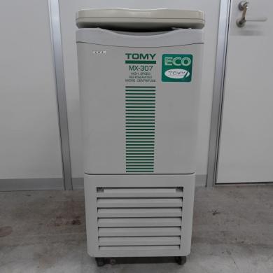Tomy Seiko MX-307 Micro High-Speed Refrigerated Centrifuge with TMA-300 Rotor and AR501-04 Rack-cover