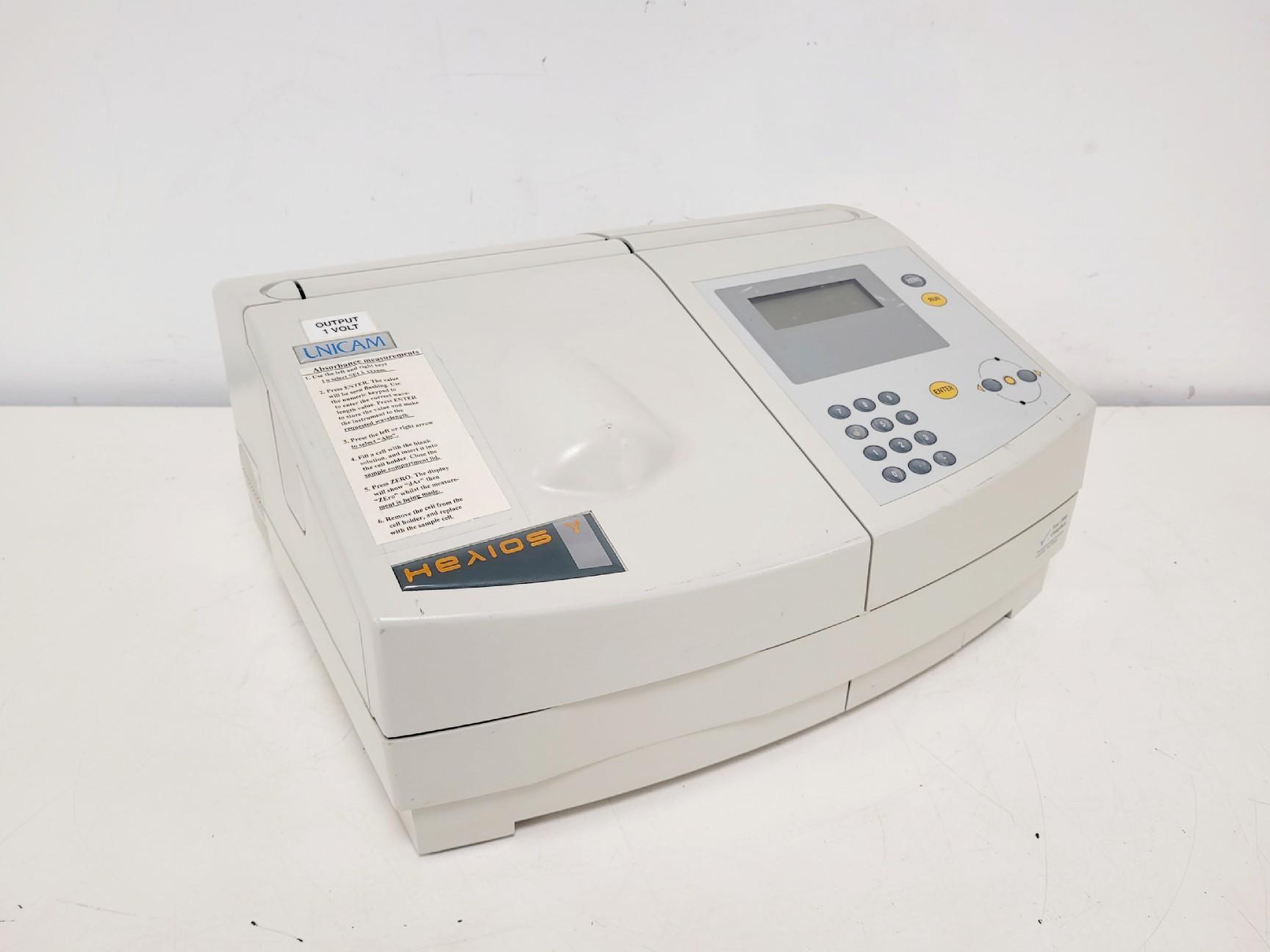 Unicam Helios Gamma UV-Vis Spectrophotometer for Analytical and Biotechnological Applications