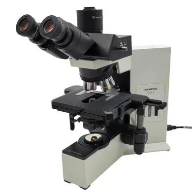 Olympus BX40 Compound Microscope with Trinocular Head and 2X Objective