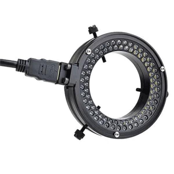 Techniquip Proline 80 ESD LED Ring Light with 80 Adjustable LEDs and Eight Segment Control