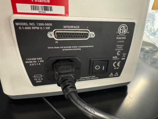 Thermo Scientific Masterflex 1300-5600 Peristaltic Pump with Easy-Load II Head-cover