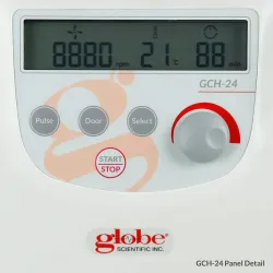 Globe Scientific GCH-24 Hematocrit Centrifuge with 24-Place Capillary Rotor, 5 of 6