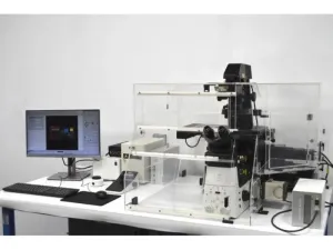 Nikon Ti2-E PFS N-SIM Super-Resolution Inverted Motorized Microscope with Dual Fluorescence Illumination, 38 of 63