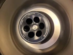 Sigma 3-30KS Refrigerated Centrifuge with Rotor, Adapters and Table, 2021, 4 of 11