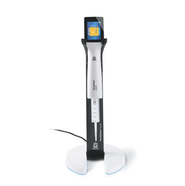 BrandTech Scientific HandyStep Touch Repeating Pipette w/ Charging Stand