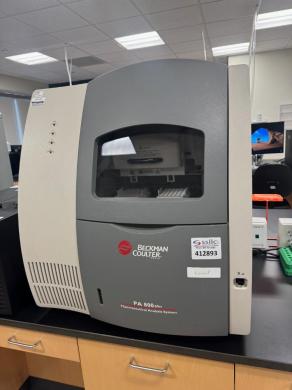 Beckman Coulter PA 800 plus Capillary Electrophoresis Pharmaceutical Analysis System-cover