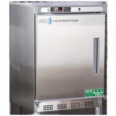 ABS 4.2 Cu. Ft. Premier Undercounter Stainless Steel Freezer Left Hinged ABT-HC-UCBI-0420SS-LH