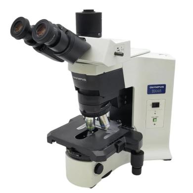 Olympus BX45 Microscope with Phase Contrast and Trinocular Head-cover