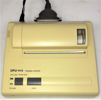 Seiko DPU-414 Desktop Thermal Serial Printer with Portable Battery-cover