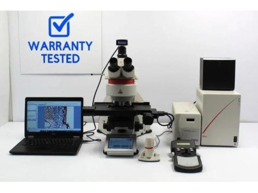 Leica DM6 B Upright Motorized Fluorescence Microscope with Motorized Stage and Advanced Imaging-cover