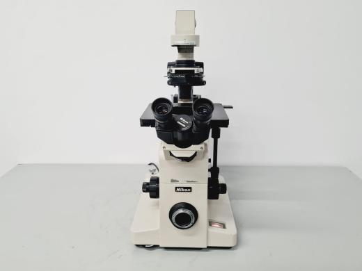 Nikon Diaphot Inverted Fluorescence Microscope for Cell Imaging and Live-Cell Analysis-cover
