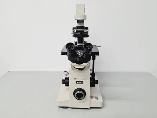 Nikon Diaphot Inverted Fluorescence Microscope for Cell Imaging and Live-Cell Analysis